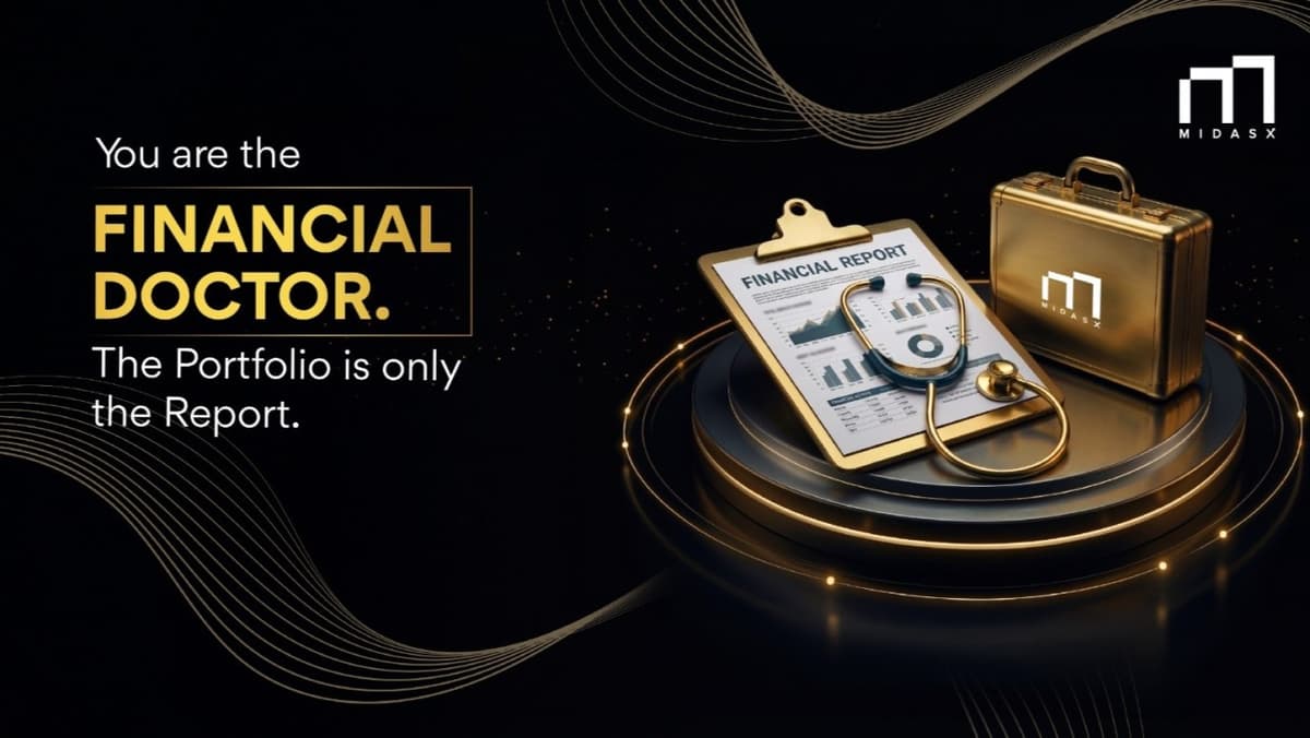 You are the Financial Doctor. The Portfolio is only the Report.
